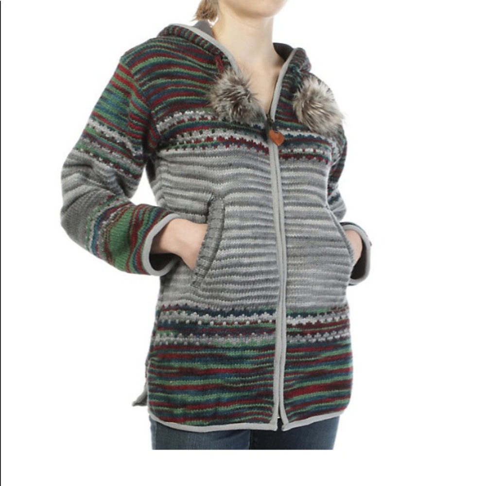 Laundromat yoko custom wool hoodie